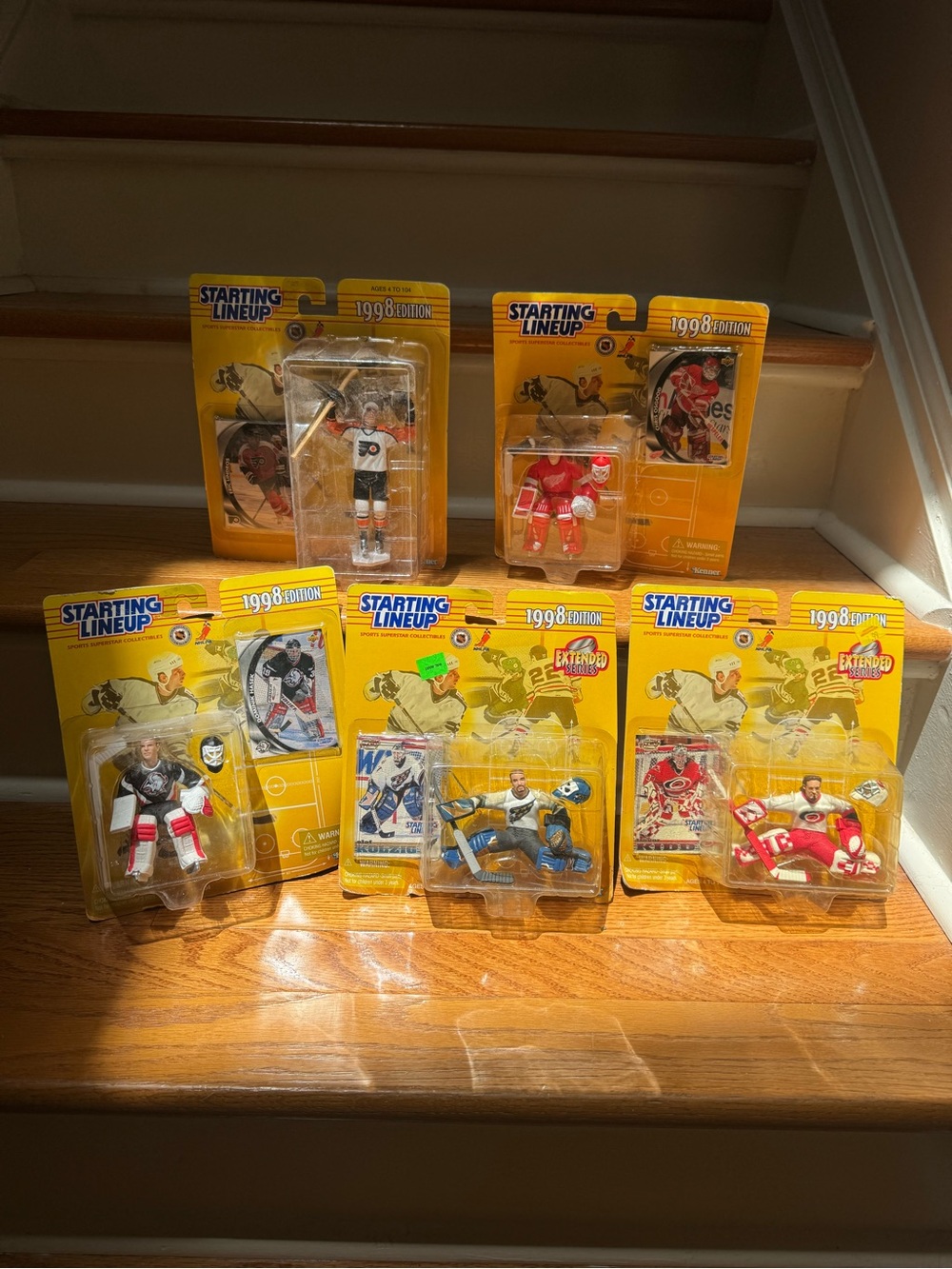 Starting Lineup 1998 Edition Hockey Figures -  Qty. 5